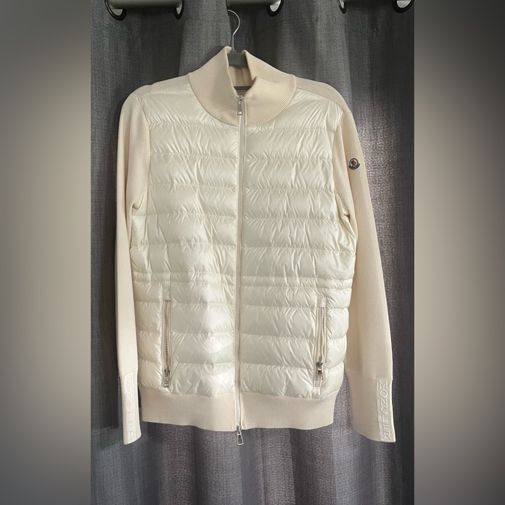 Moncler Women's White Puffer Jacket